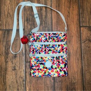 Multicolored Kipling Keiko Crossbody bag.